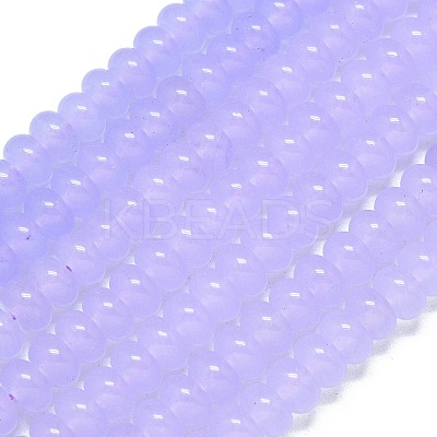 Natural Malaysia Jade Beads Strands G-B165-G01-5x8mm-09-1