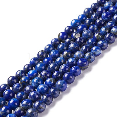 Natural Lapis Lazuli Beads Strands X-G-F561-5mm-G-1