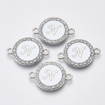 Alloy Enamel Links Connectors ENAM-TAC0003-01S-04N-1