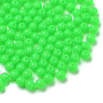 Fluorescent Acrylic Beads LS-MACR-R517-6mm-07-1