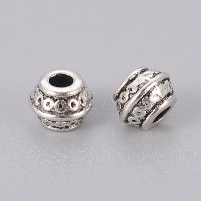Tibetan Style Alloy Spacer Beads LF0586Y-NF-1