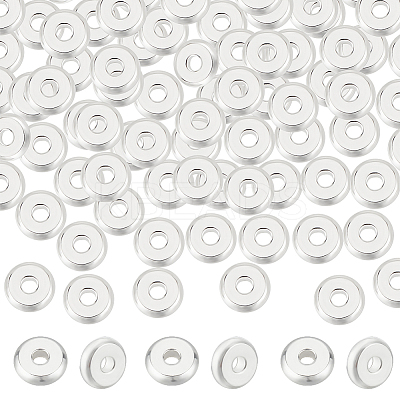 100Pcs 304 Stainless Steel Spacer Beads STAS-UN0051-49-1