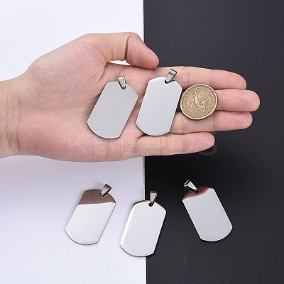 Tarnish Resistant 304 Stainless Steel Big Pendants LS-STAS-I140-19E-S-1