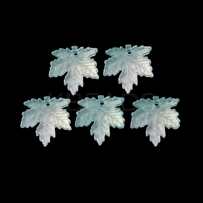 Two Tone Transparency Glass Pendants GLAA-T025-80G-1
