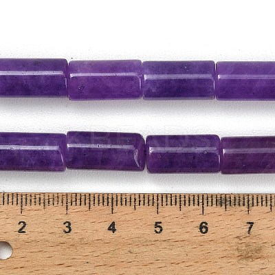 Dyed Natural Malaysia Jade Beads Strands G-C285-B01-01E-1