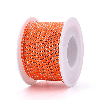 Iron Rhinestone Cup Chains CH-T006-01A-07-1