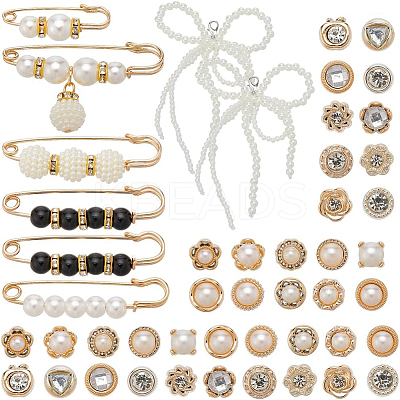 Alloy Pendants & Alloy Safety Pin Brooch AJEW-SP0002-09-1
