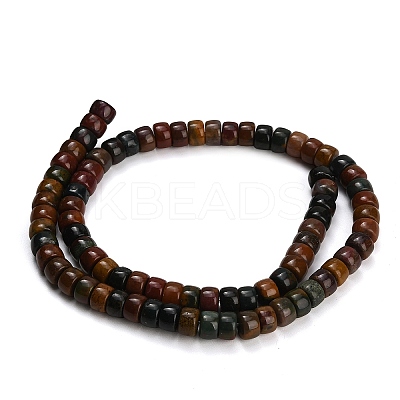 Natural Ocean Jasper Beads Strands GG-CBA792A-G04-4x7mm-1
