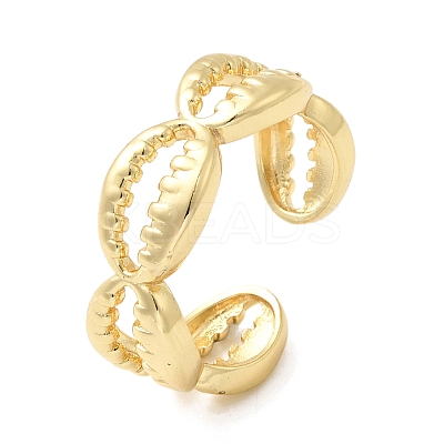 Brass Cuff Rings for Women RJEW-H262-06B-G-1