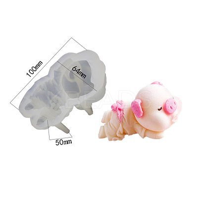 Pig Silicone Molds DIY-I079-06-1