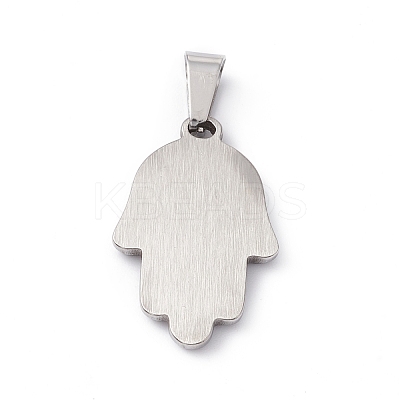 Non-Tarnish 304 Stainless Steel Pendants STAS-A062-18P-1