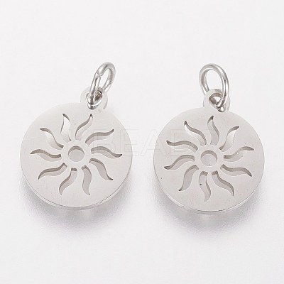 Non-Tarnish 304 Stainless Steel Pendants LS-X-STAS-Q201-T449S-1