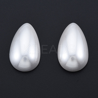ABS Plastic Imitation Pearl Cabochons KY-N015-28-1