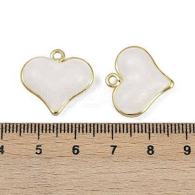 Brass Enamel Pendants KK-I358-002G-B-1