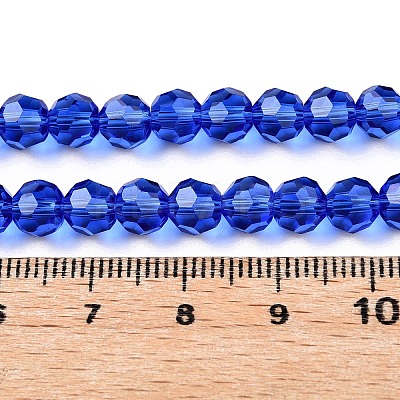 Transparent Glass Beads EGLA-A035-T6mm-D21-1