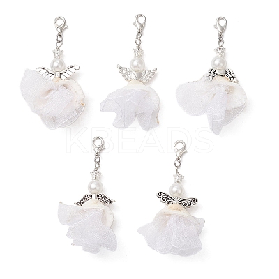 Shell Pendant Docorations HJEW-JM03702-1