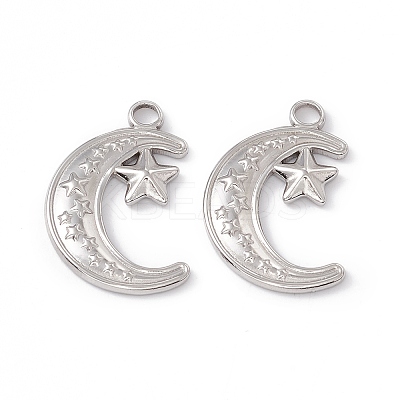Non-Tarnish 304 Stainless Steel Pendants X-STAS-K242-02P-1