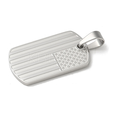 Anti-Tarnish 304 Stainless Steel Pendants STAS-G346-19P-1