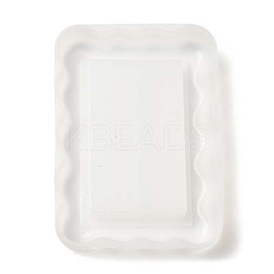 Rectangle DIY Quicksand Serving Tray Silicone Molds LS-DIY-G109-05C-1