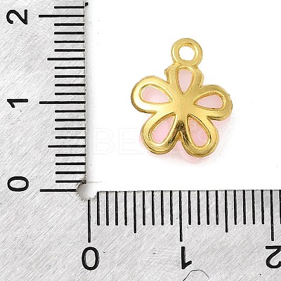Alloy Glass Charms FIND-C079-05G-1