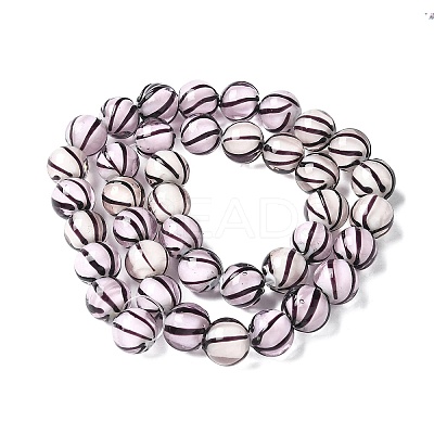 Handmade Transparent Lampwork Beads BLOW-D300-08D-1