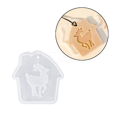 Christmas Theme DIY Silicone Pendant Molds SIMO-G007-01E-1