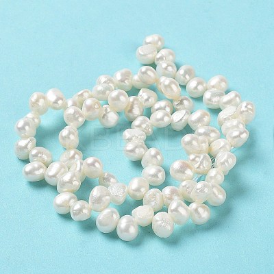 Natural Cultured Freshwater Pearl Beads Strands PEAR-J007-44-1