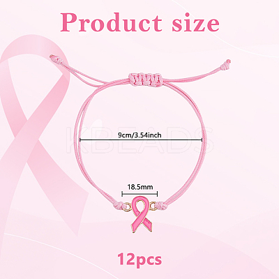 12Pcs Alloy Link Bracelets BJEW-DC0001-14-1