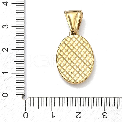 Religious 304 Stainless Steel Pendants STAS-D225-14P-1