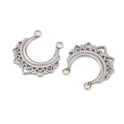 304 Stainless Steel Pendants STAS-A129-13B-P-1