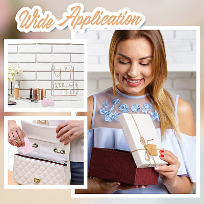 Bag Shaped Velveteen Ring Storage Boxes with Snap Button TP-WH0015-13A-1
