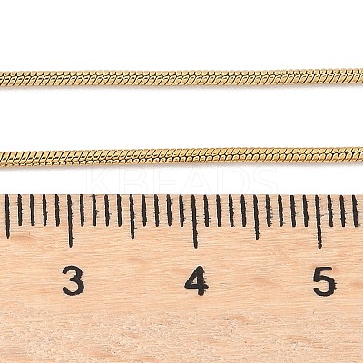 304 Stainless Steel Snake Chain Necklaces NJEW-F248-02B-G-1