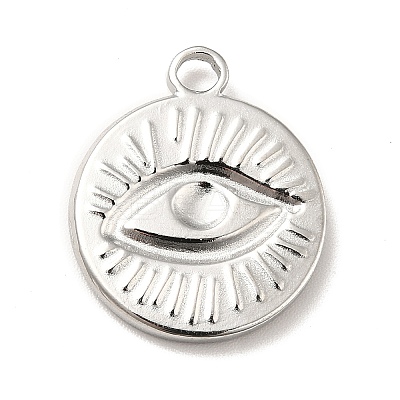 Non-Tarnish 304 Stainless Steel Pendants STAS-E176-15P-1