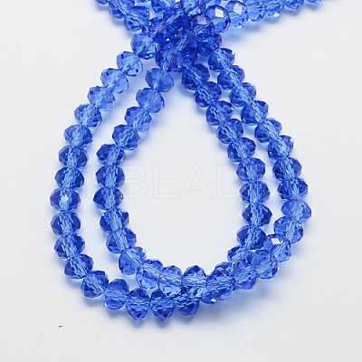 Handmade Glass Beads GR10X14MMY-24-1