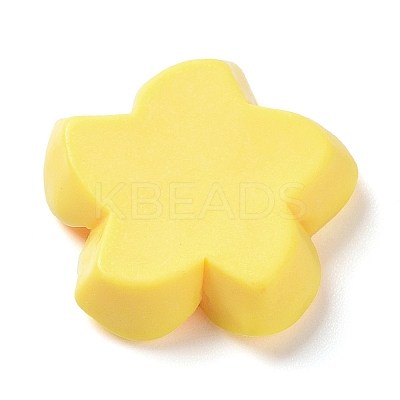 Opaque Resin Cabochons RESI-G068-02G-1