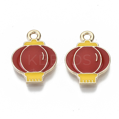 Spring Festival Theme Chinese Style Zinc Alloy Pendants FIND-N048-035A-NR-1