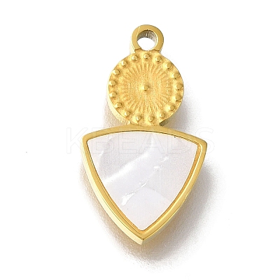 Ion Plating(IP) 304 Stainless Steel Manual Polishing Charms STAS-M059-07G-02-1