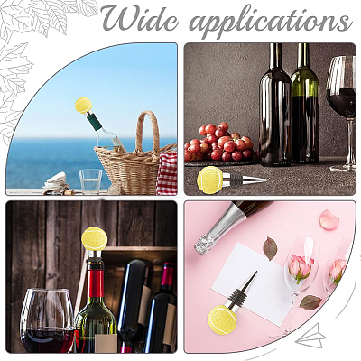 Zinc Alloy Wine Stoppers FIND-WH20040-05D-1