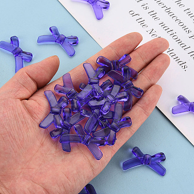 Transparent Acrylic Beads LS-X-TACR-S154-55B-936-1