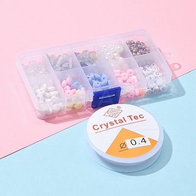 DIY Gemstone Beaded Phone Strap Making Kits DIY-FS0002-79-1