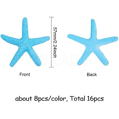Resin Cabochons PH-CRES-G015-05-WH-1