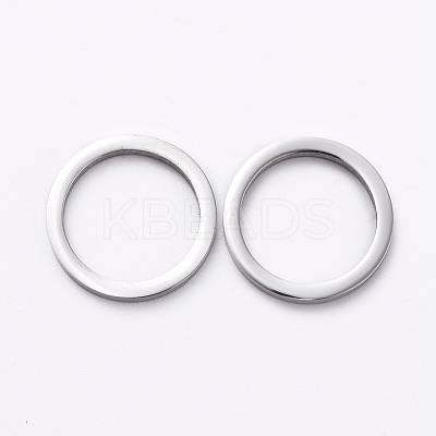 Non-Tarnish 304 Stainless Steel Linking Rings for Jewelry Making STAS-G215-26-P02-1