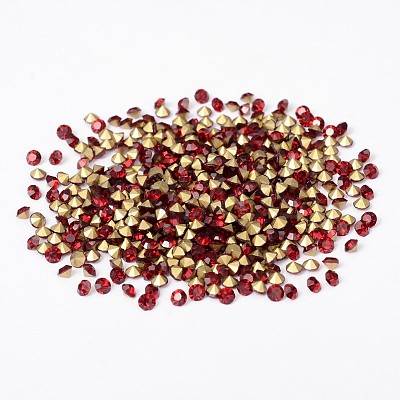 Back Plated Grade A Diamond Glass Pointed Rhinestone RGLA-SS20-029-1