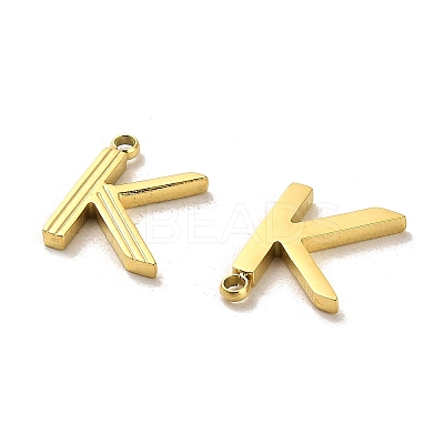 304 Stainless Steel Pendants STAS-L022-022G-K-1