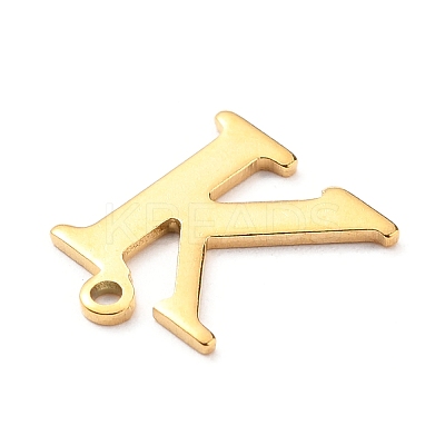 PVD Vacuum Plating  304 Stainless Steel Charms STAS-H112-K-G-1