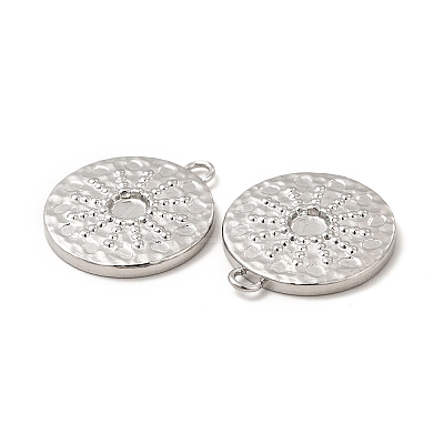 Tarnish Resistant 304 Stainless Steel Pendant Cabochon Settings STAS-A070-17P-1