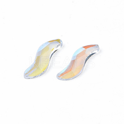 Glass Rhinestone Cabochons MRMJ-N027-014A-1