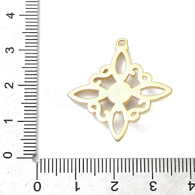 304 Stainless Steel Enamel Pendants STAS-G371-05G-03-1