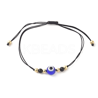 Fashion Braided Bead Bracelets BJEW-JB04835-02-1