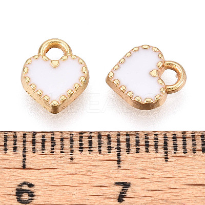 Alloy Enamel Charms ENAM-S121-164E-RS-1